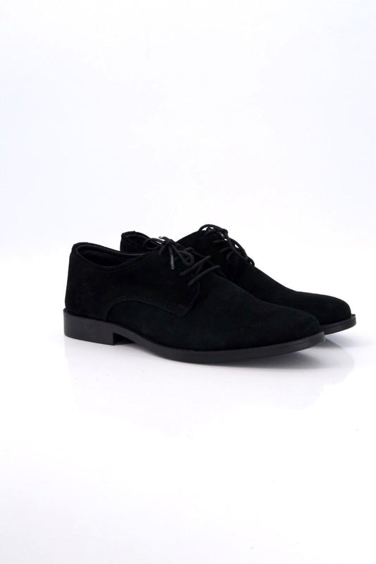 Derby Suede Black | MEARS