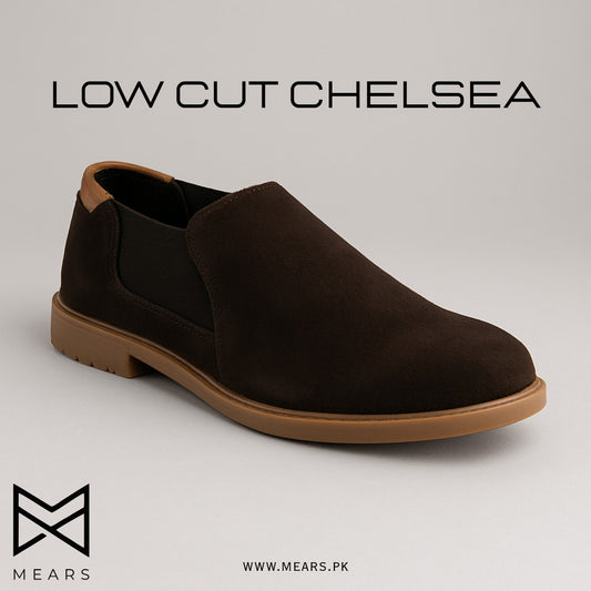 Low-Cut Chelsea Brown Colour