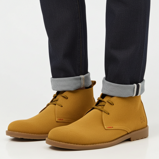 Camel Suede Chukka Boots