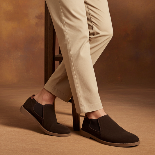 Low-Cut Chelsea Brown Colour